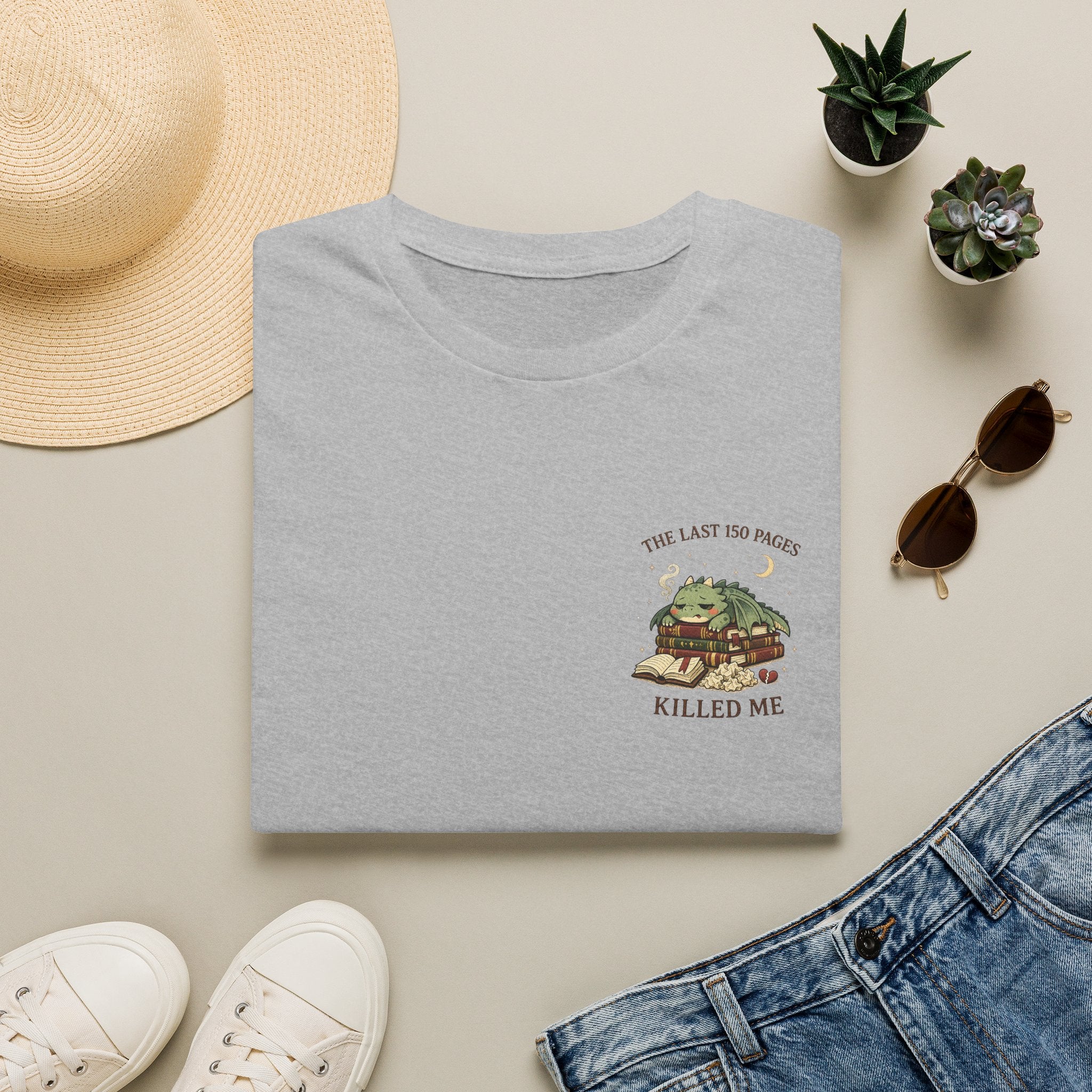 The last 150 pages killed me T-shirt