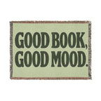 Good Book, Good Mood Blanket