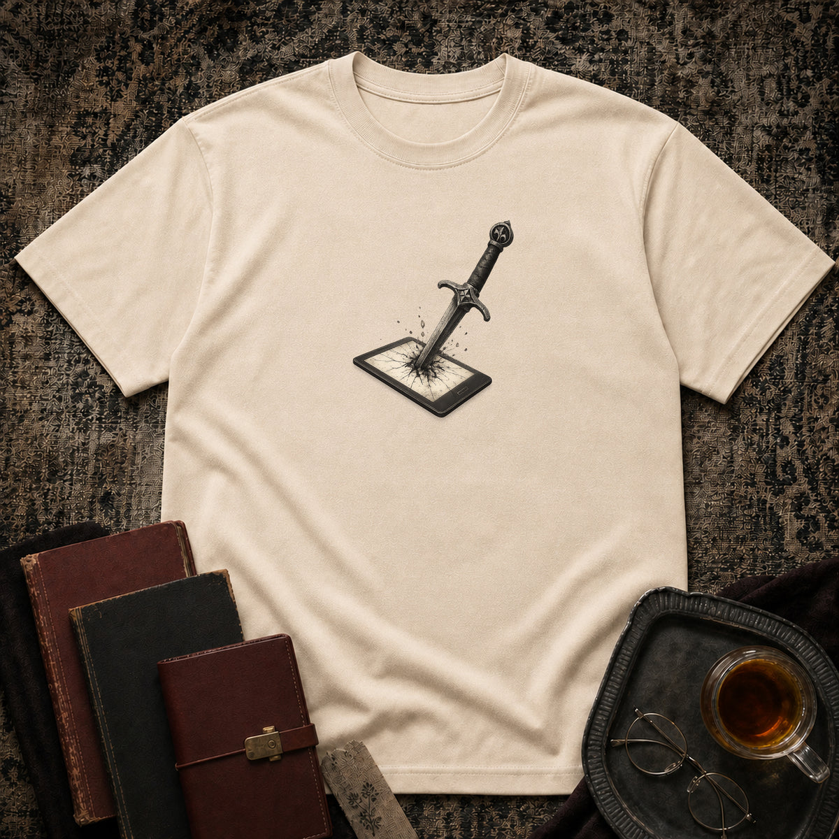 E-reader Knife T-shirt