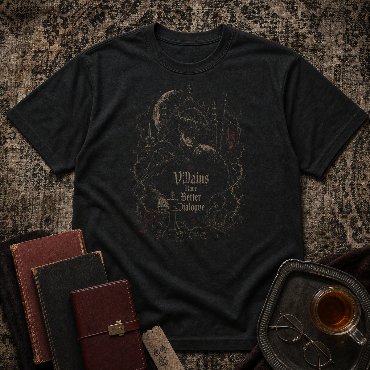 Villains have better dialogue T-shirt