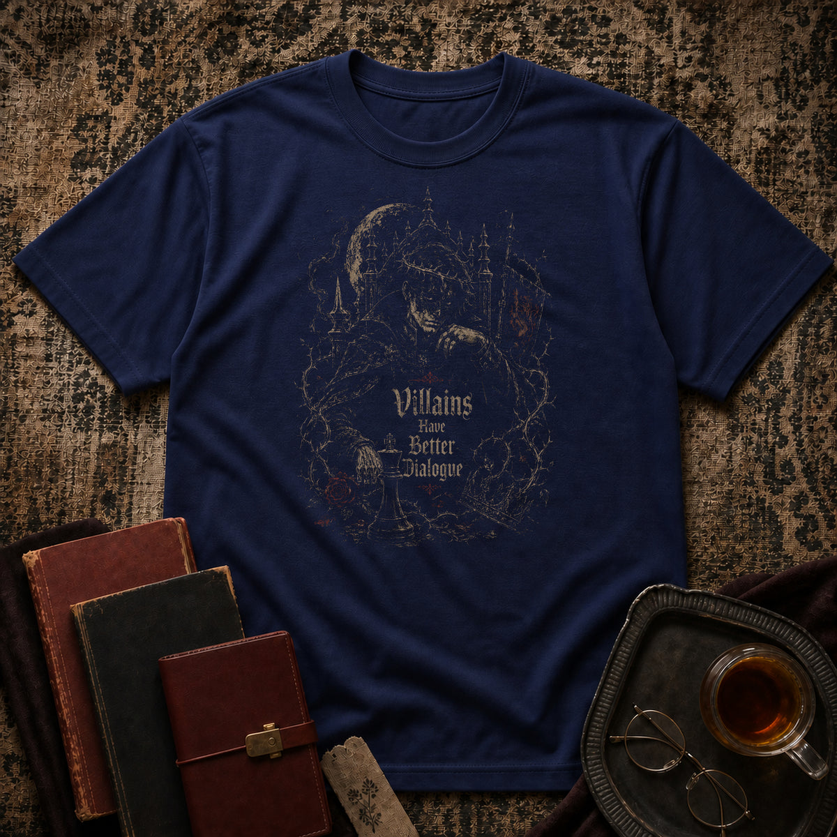 Villains have better dialogue T-shirt