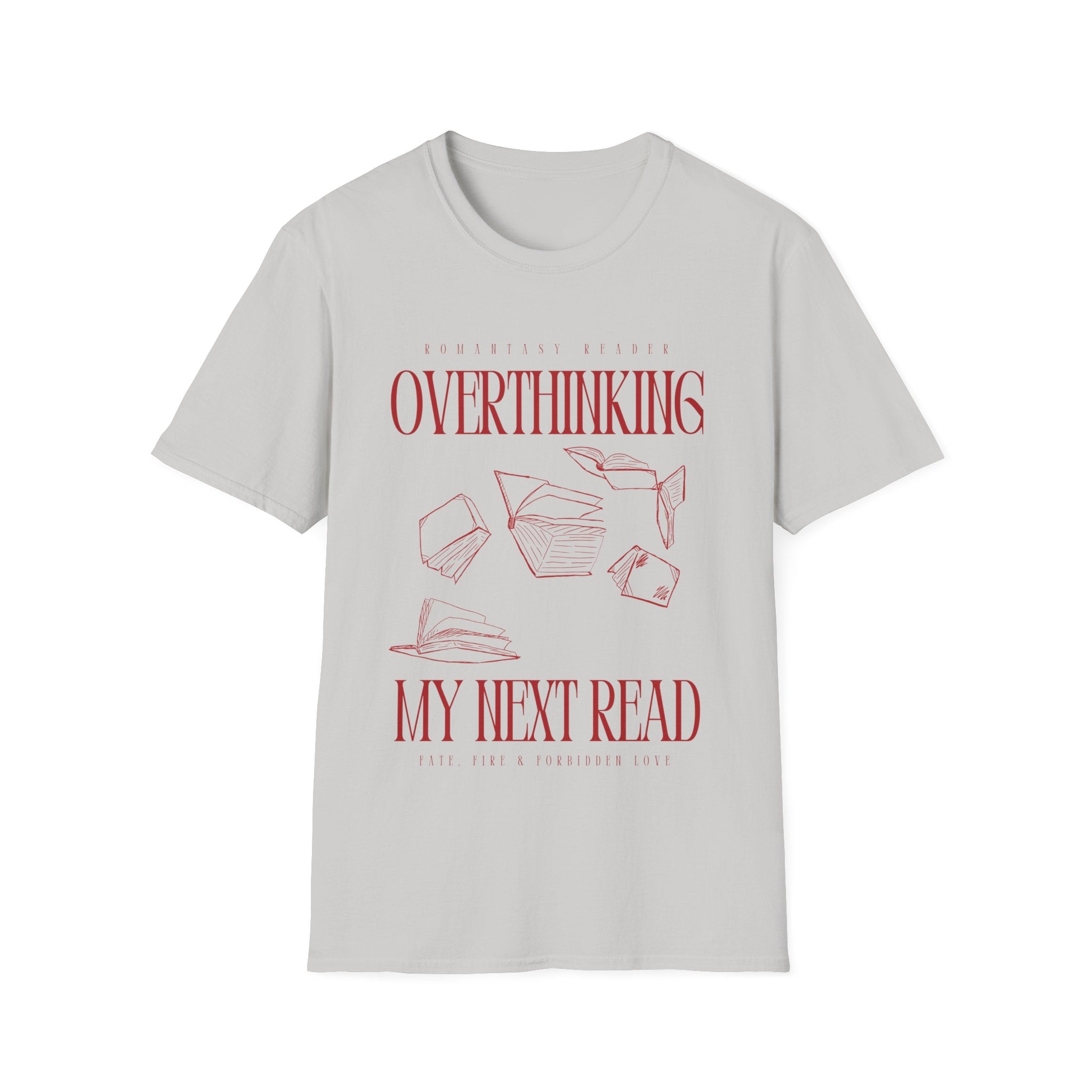 Overthinking my next read T-shirt