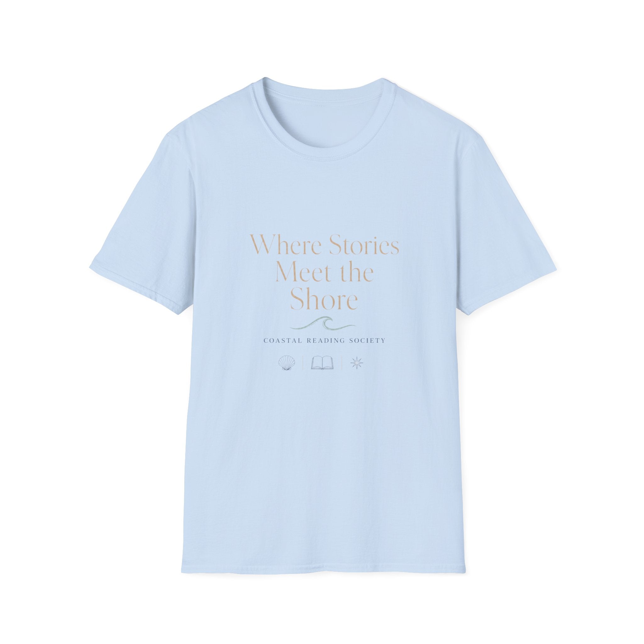 Where Stories meet the shore T-shirt