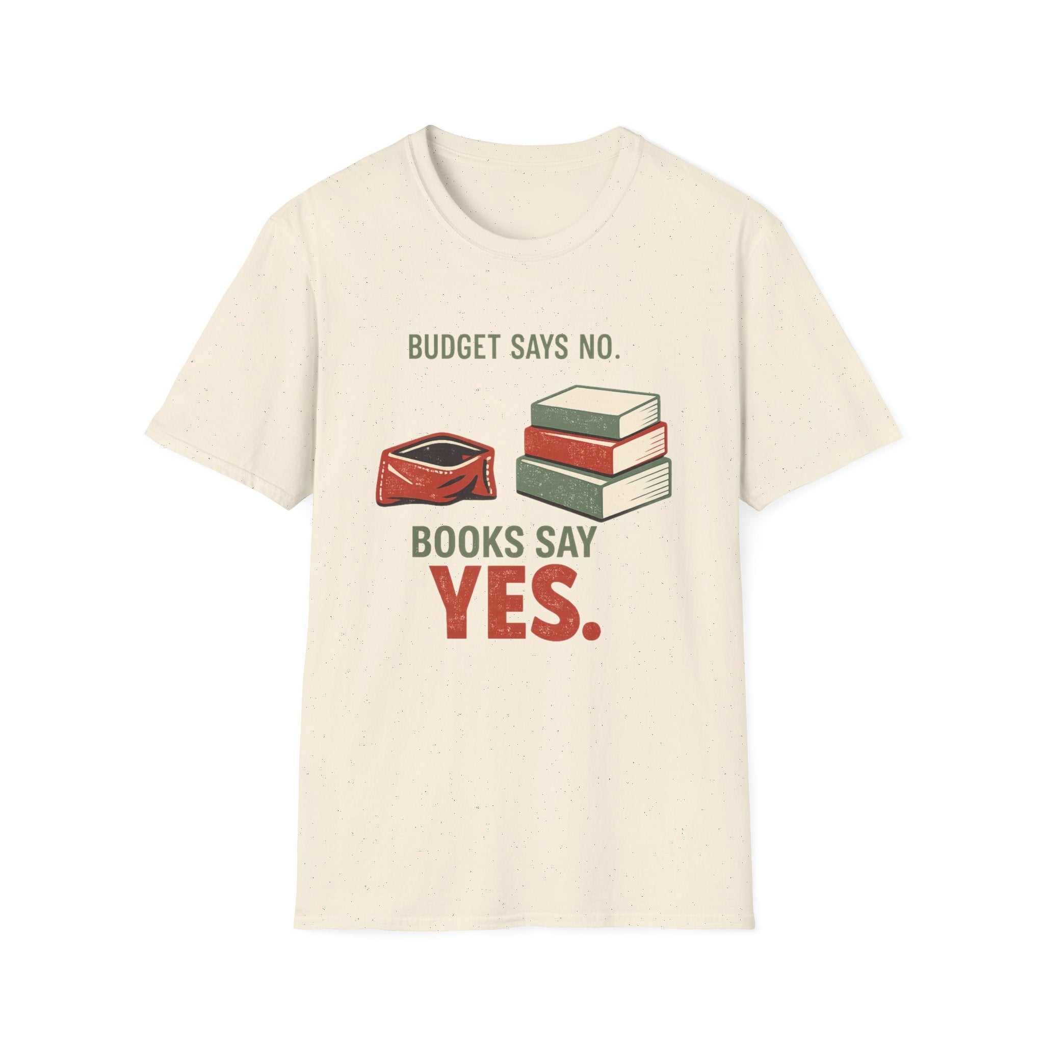 No Budget More Books T-shirt