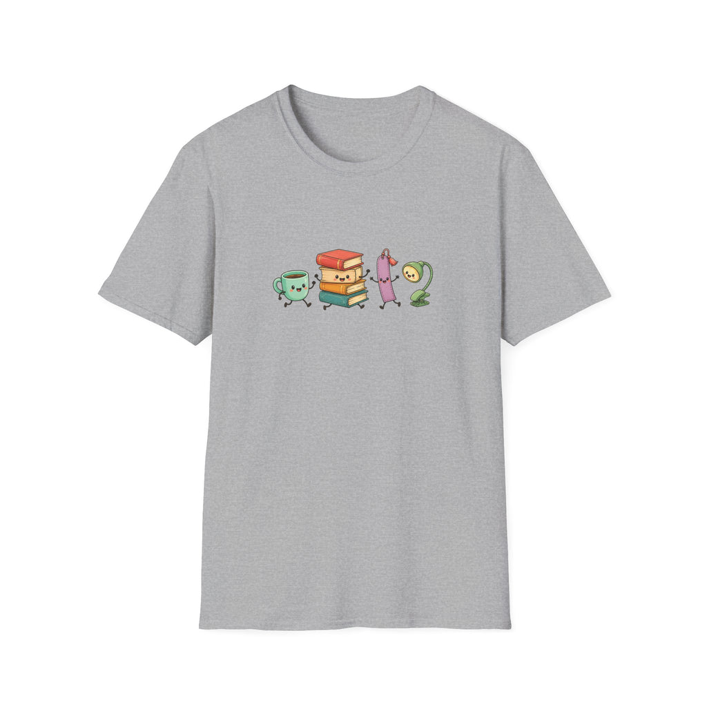 Graphical Design: Bookish Character T-shirt