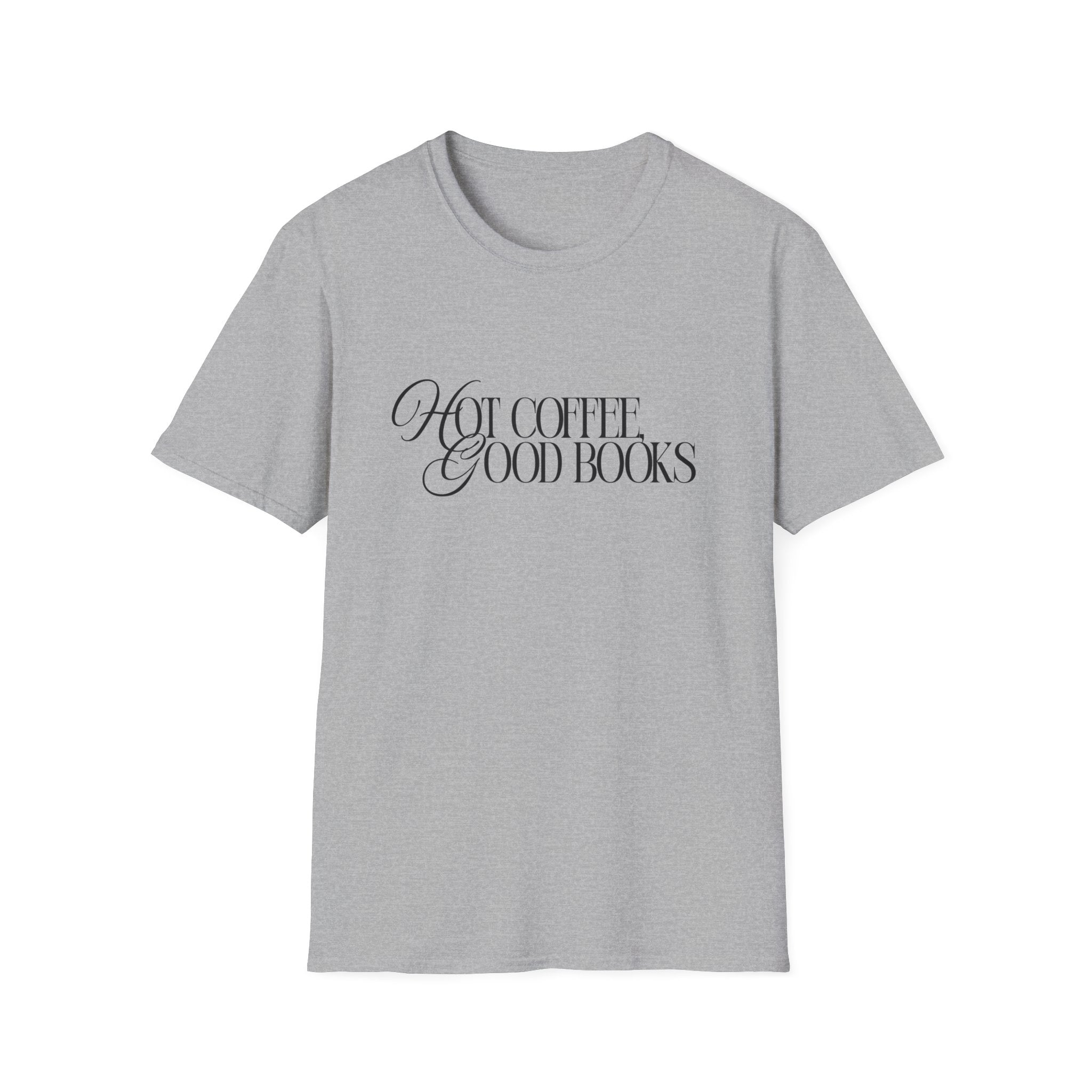 Hot Coffee, Good Books T-shirt