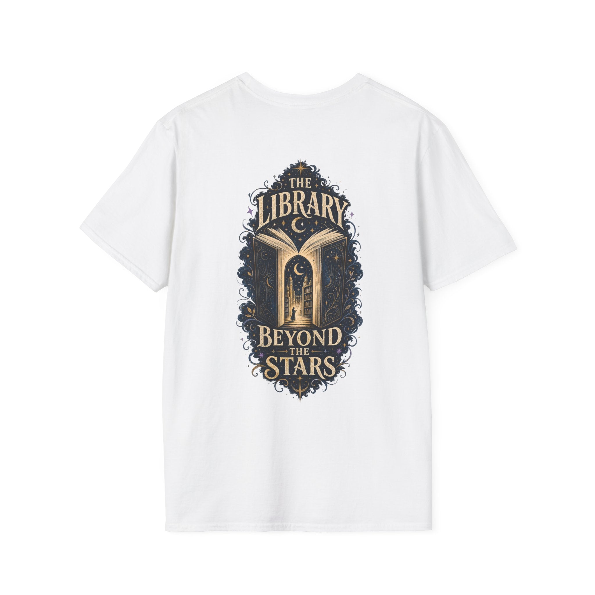 Library Beyond Backprint T-shirt