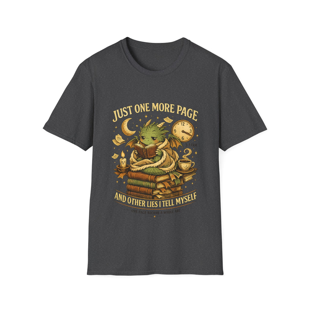 Just one more page Dragon T-shirt