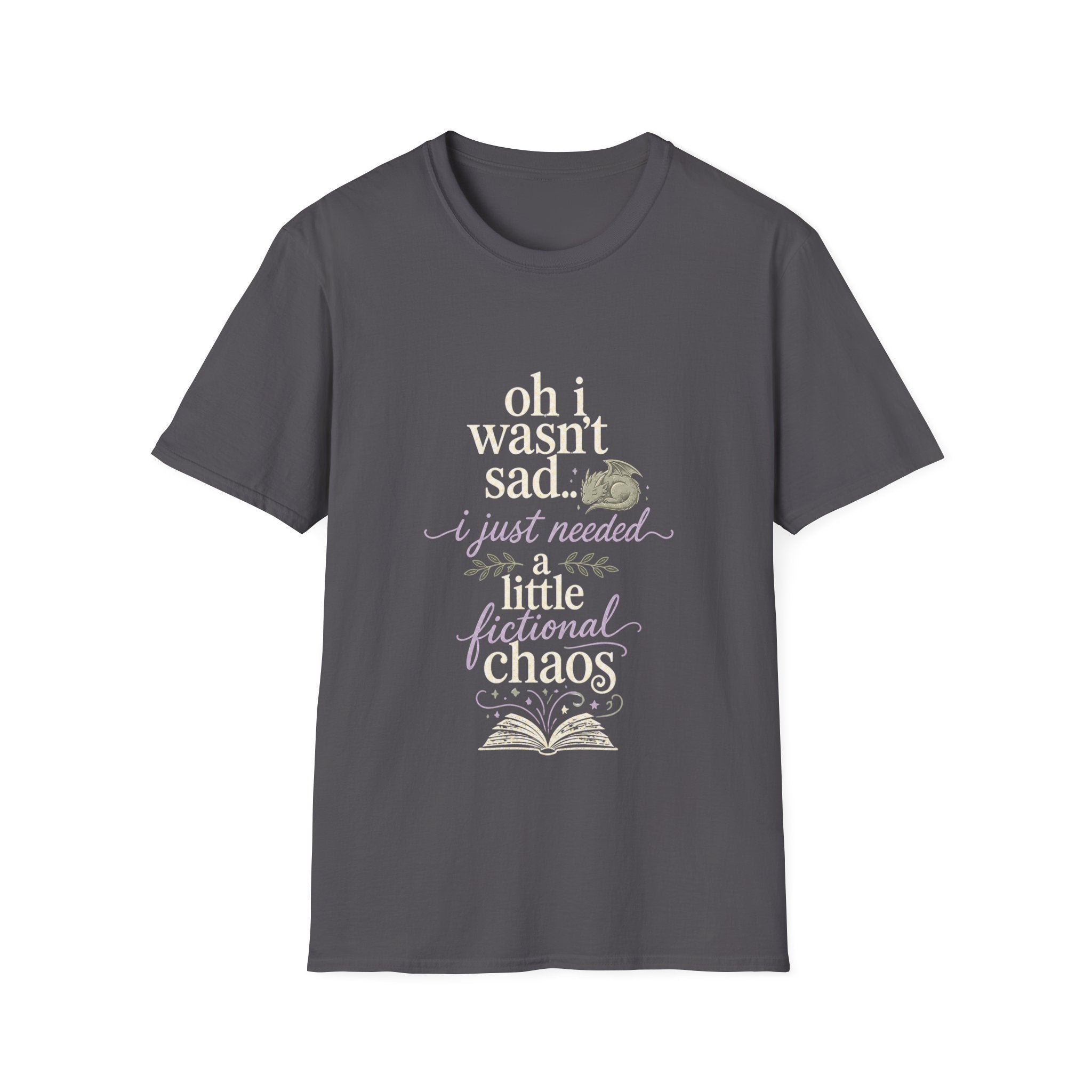 Oh i wasn't sad.. i just needed T-shirt