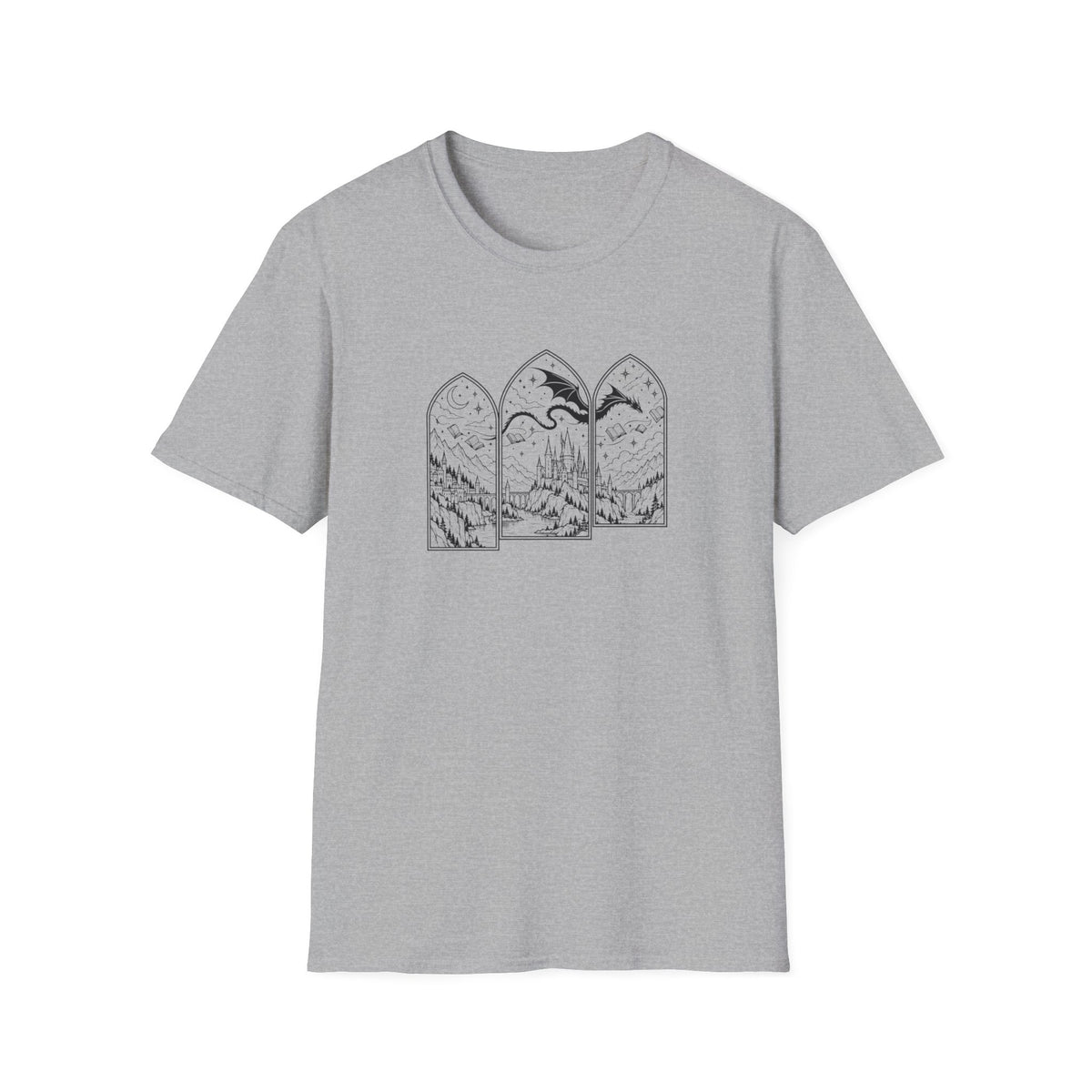 Dragon Landscape T-shirt