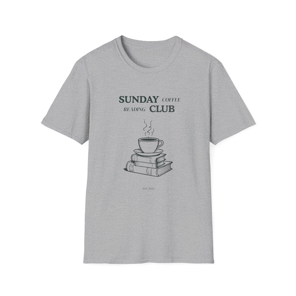 Sunday Coffee Reading Club T-shirt