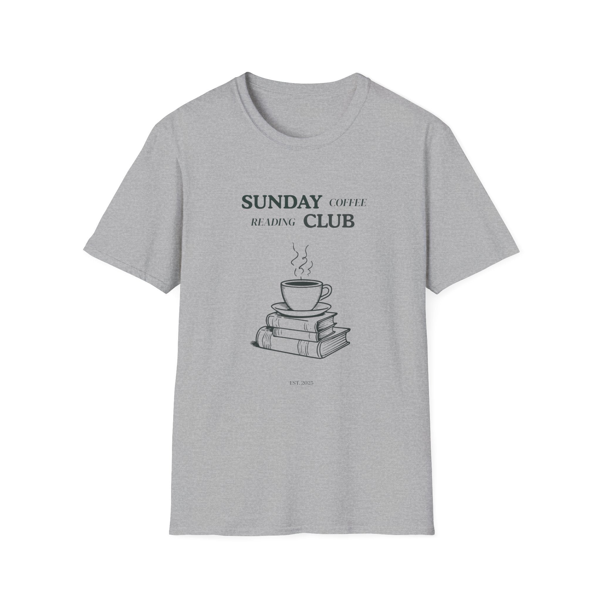 Sunday Coffee Reading Club T-shirt