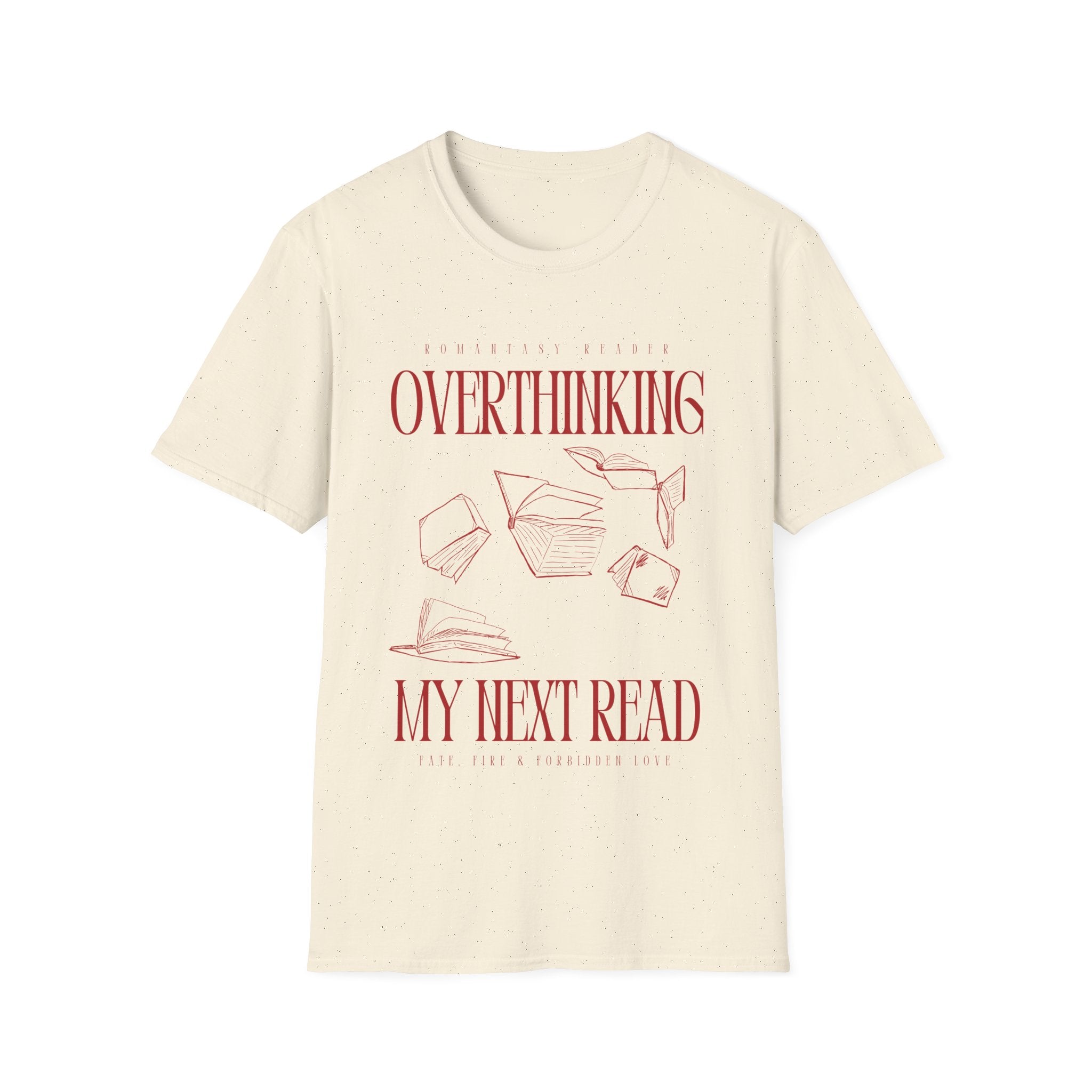 Overthinking my next read T-shirt