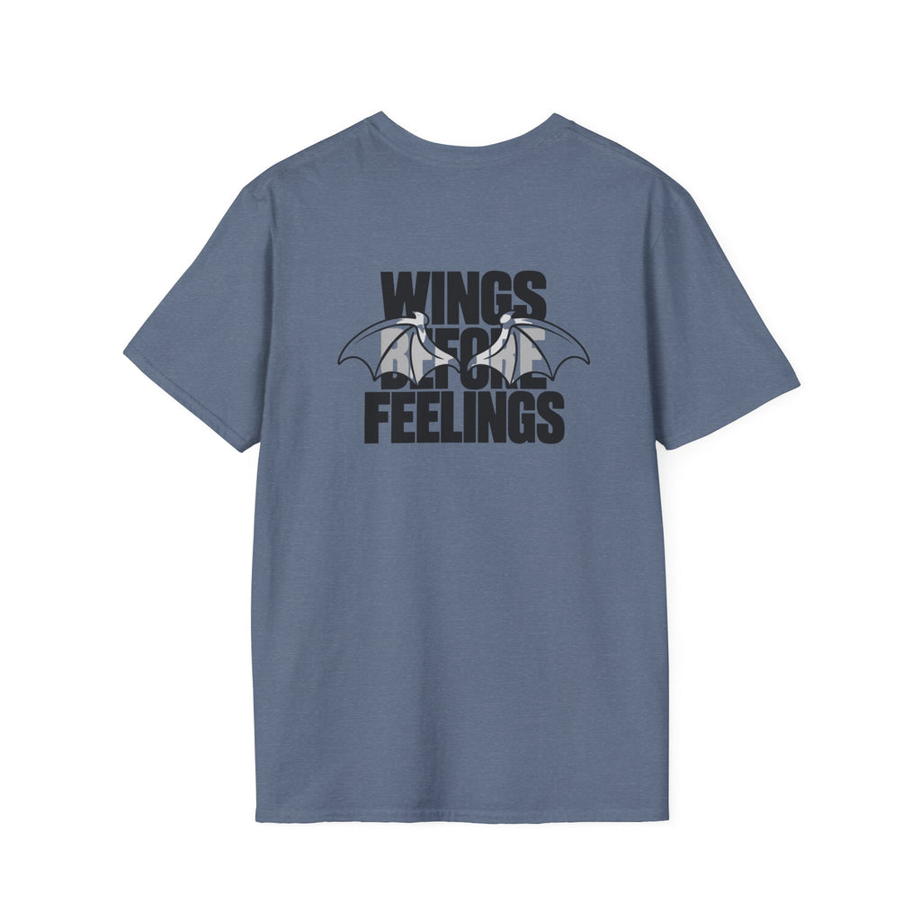 Wings before Feelings Backprint T-shirt