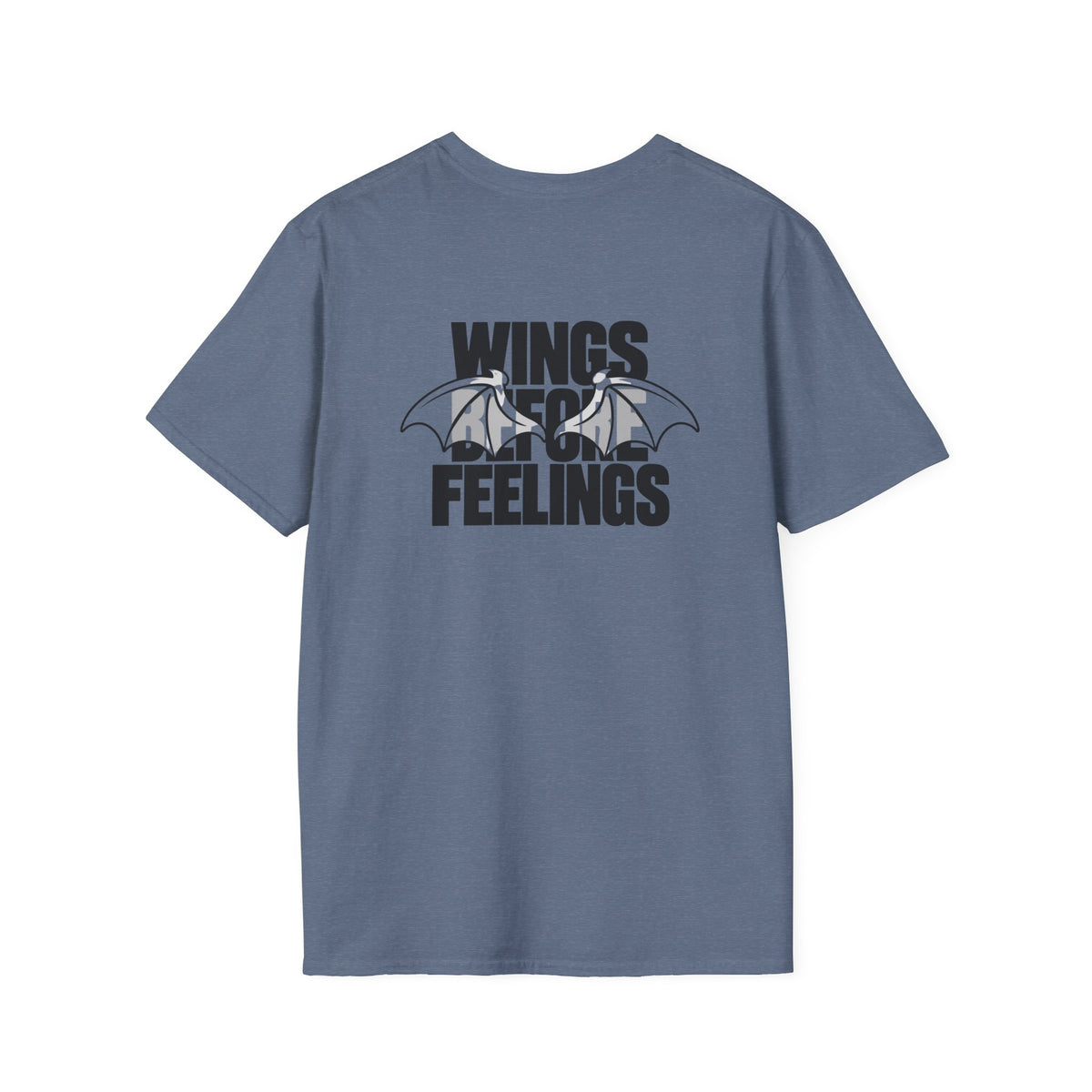 Wings before Feelings Backprint T-shirt