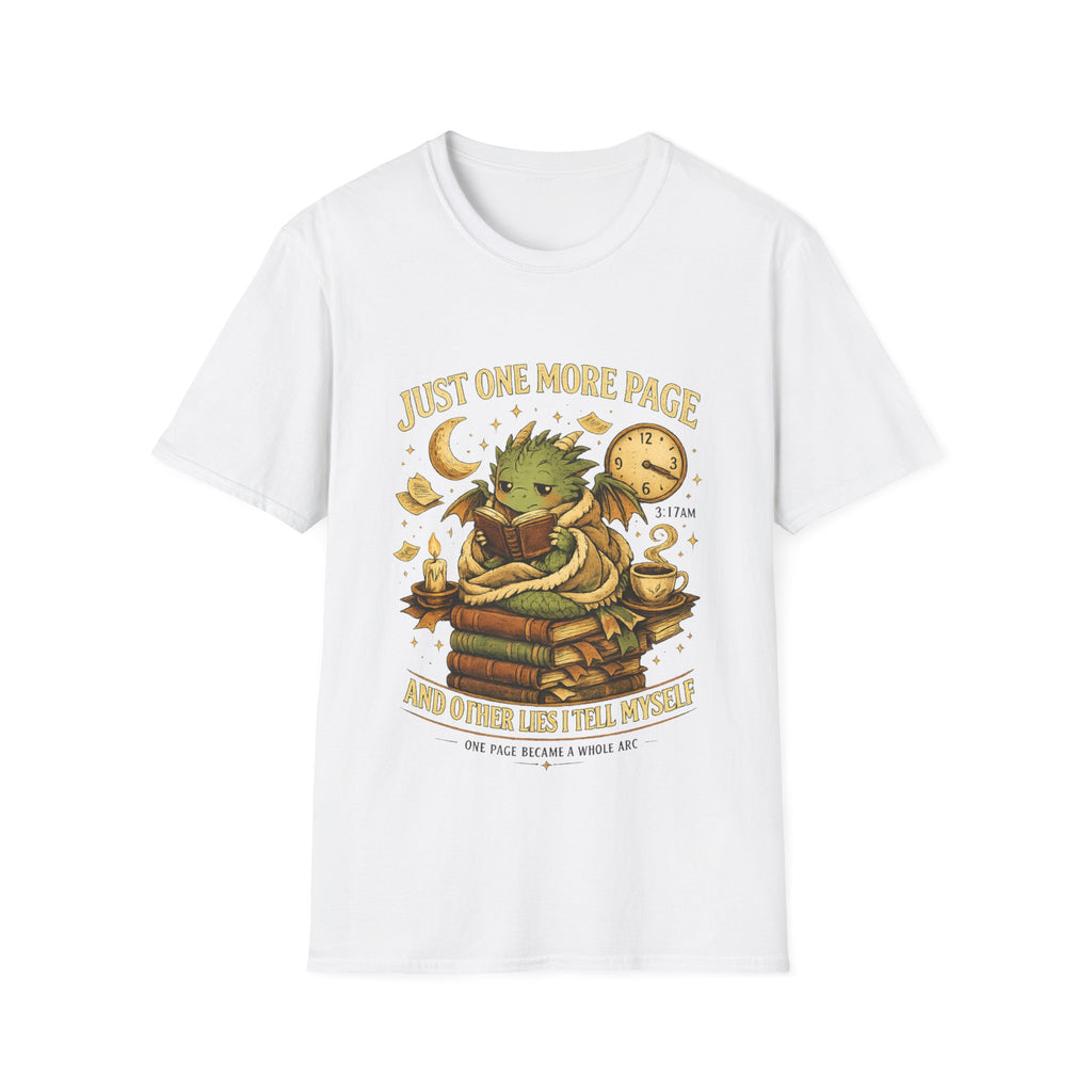 Just one more page Dragon T-shirt