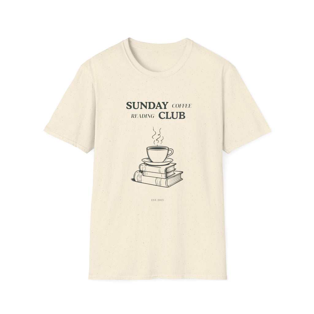 Sunday Coffee Reading Club T-shirt