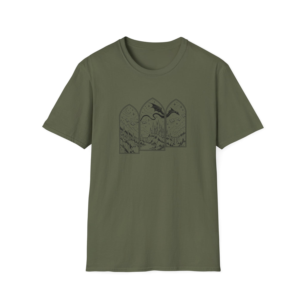 Dragon Landscape T-shirt