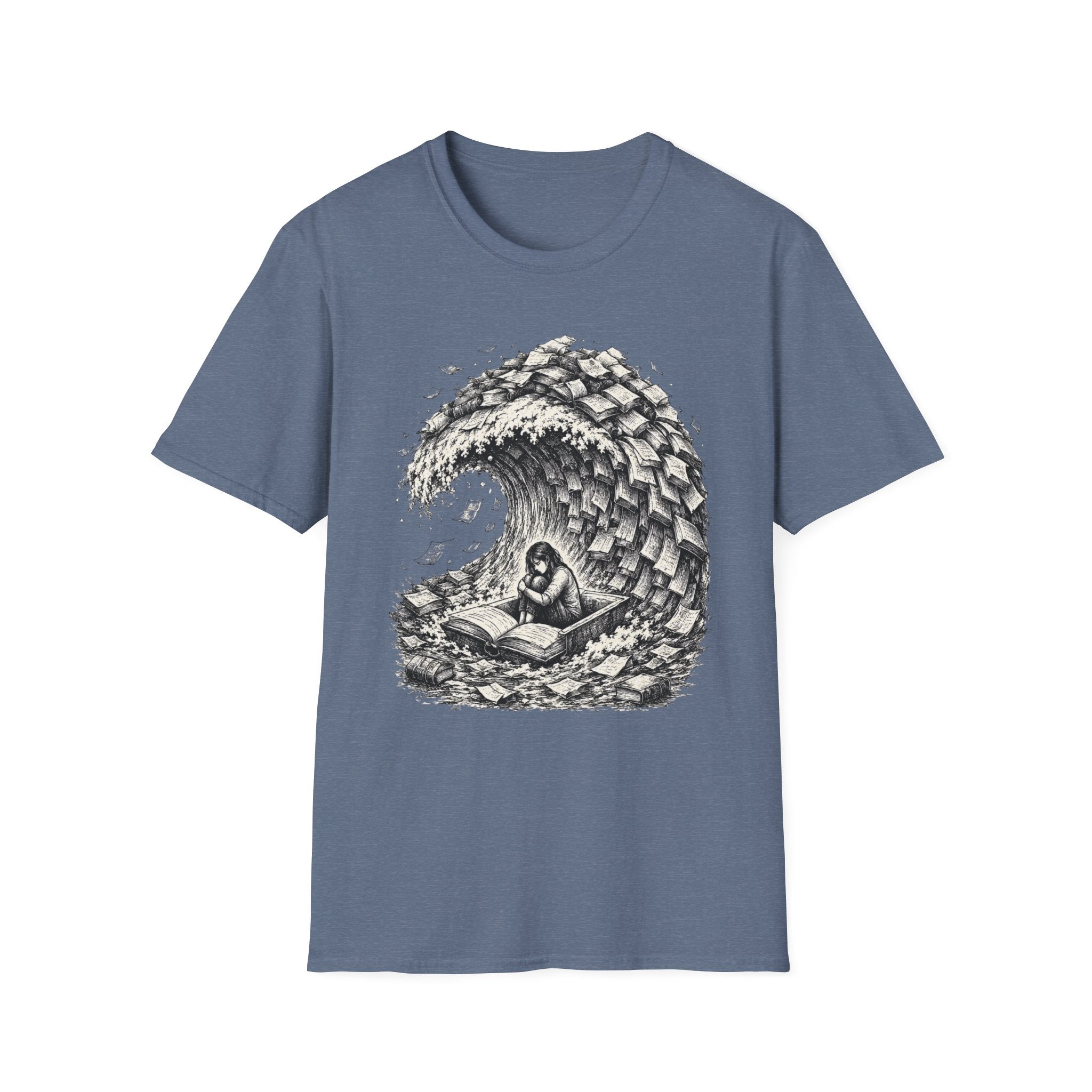 Drowning in Books T-shirt