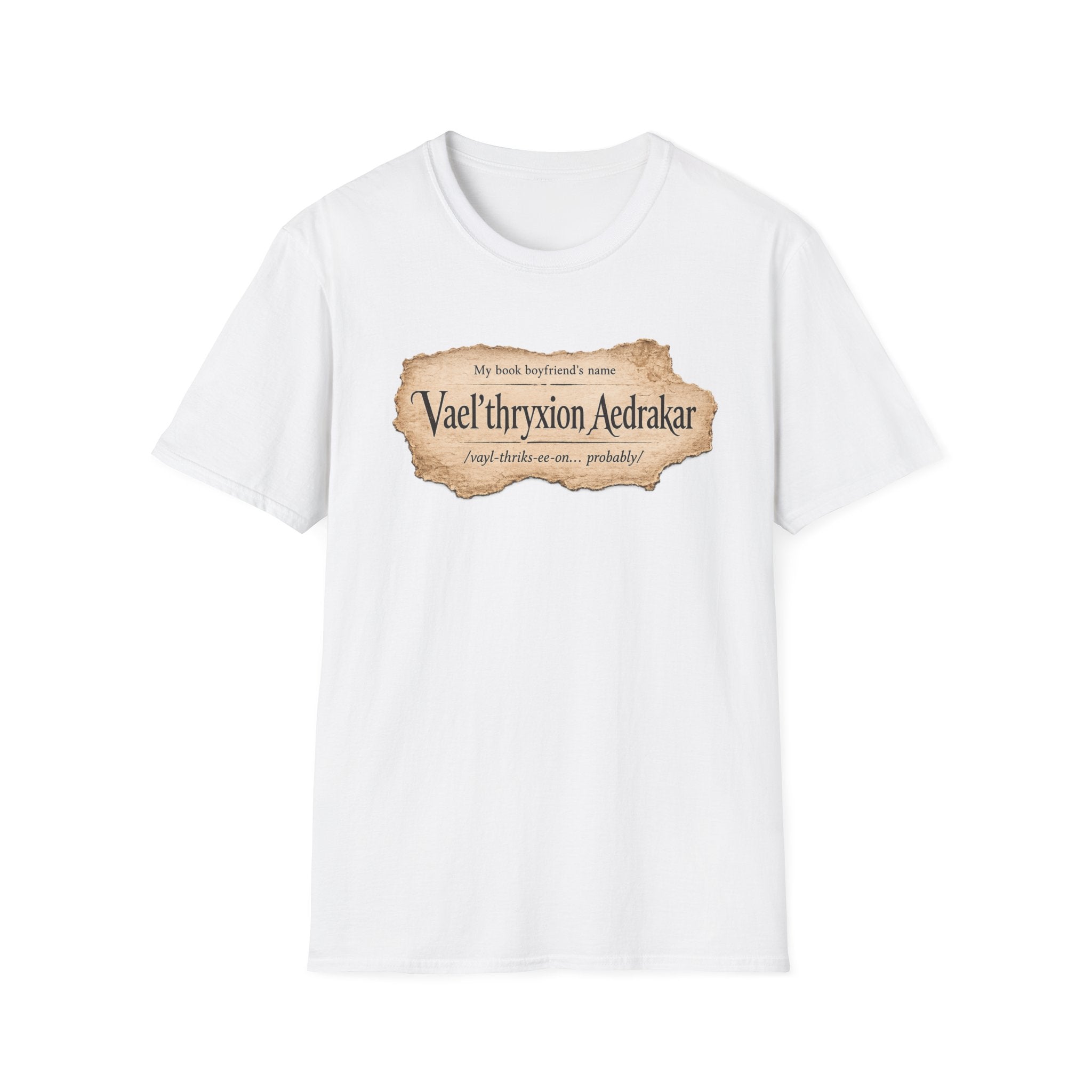 Book Boyfriends Name T-shirt