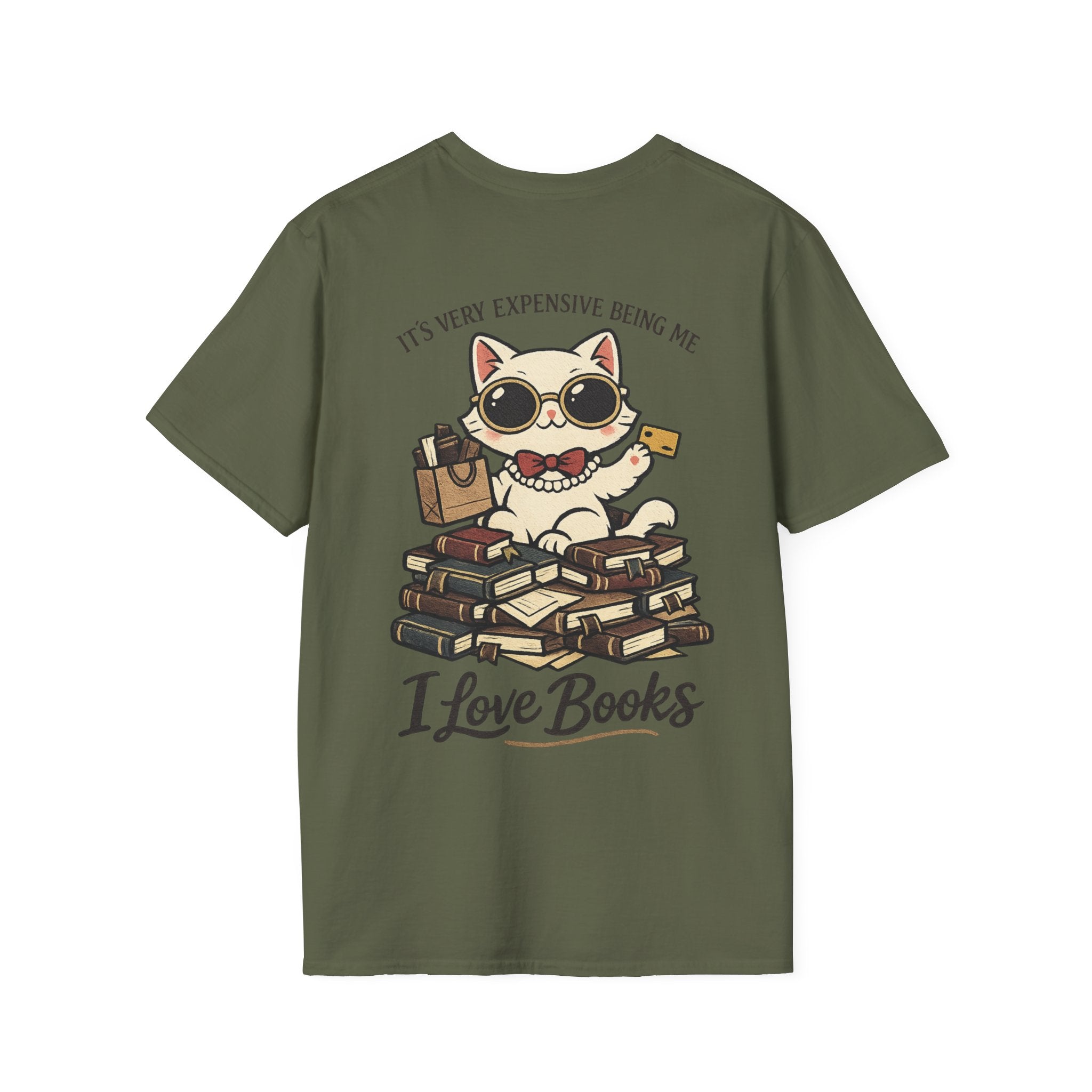 Its very expensive being me Backprint T-shirt