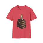Candle on Books T-shirt