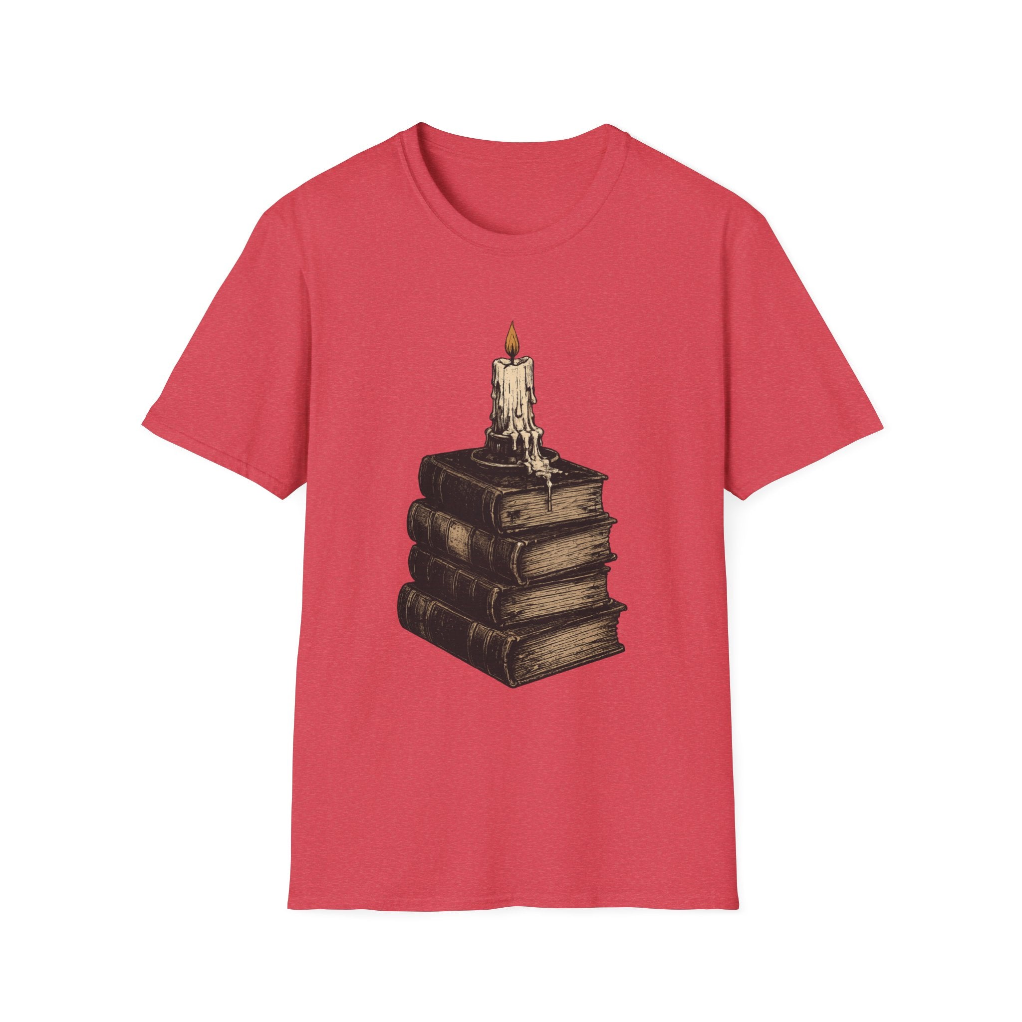 Candle on Books T-shirt