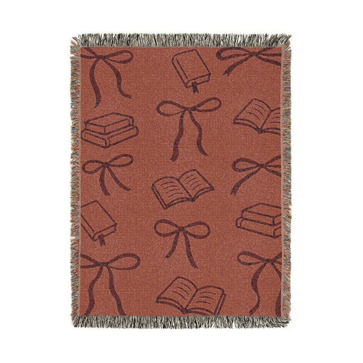 Bows and Books Blanket