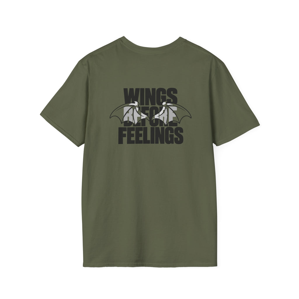 Wings before Feelings Backprint T-shirt