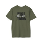 Wings before Feelings Backprint T-shirt