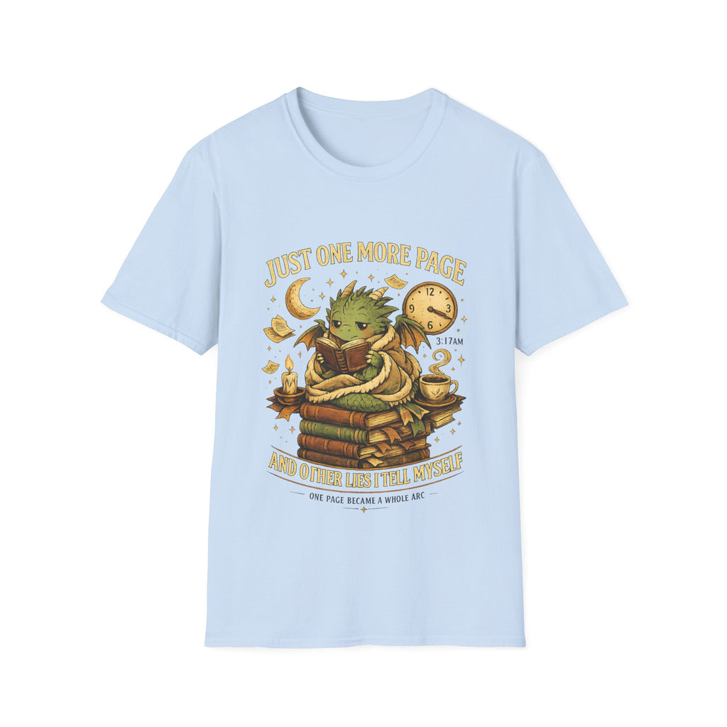Just one more page Dragon T-shirt