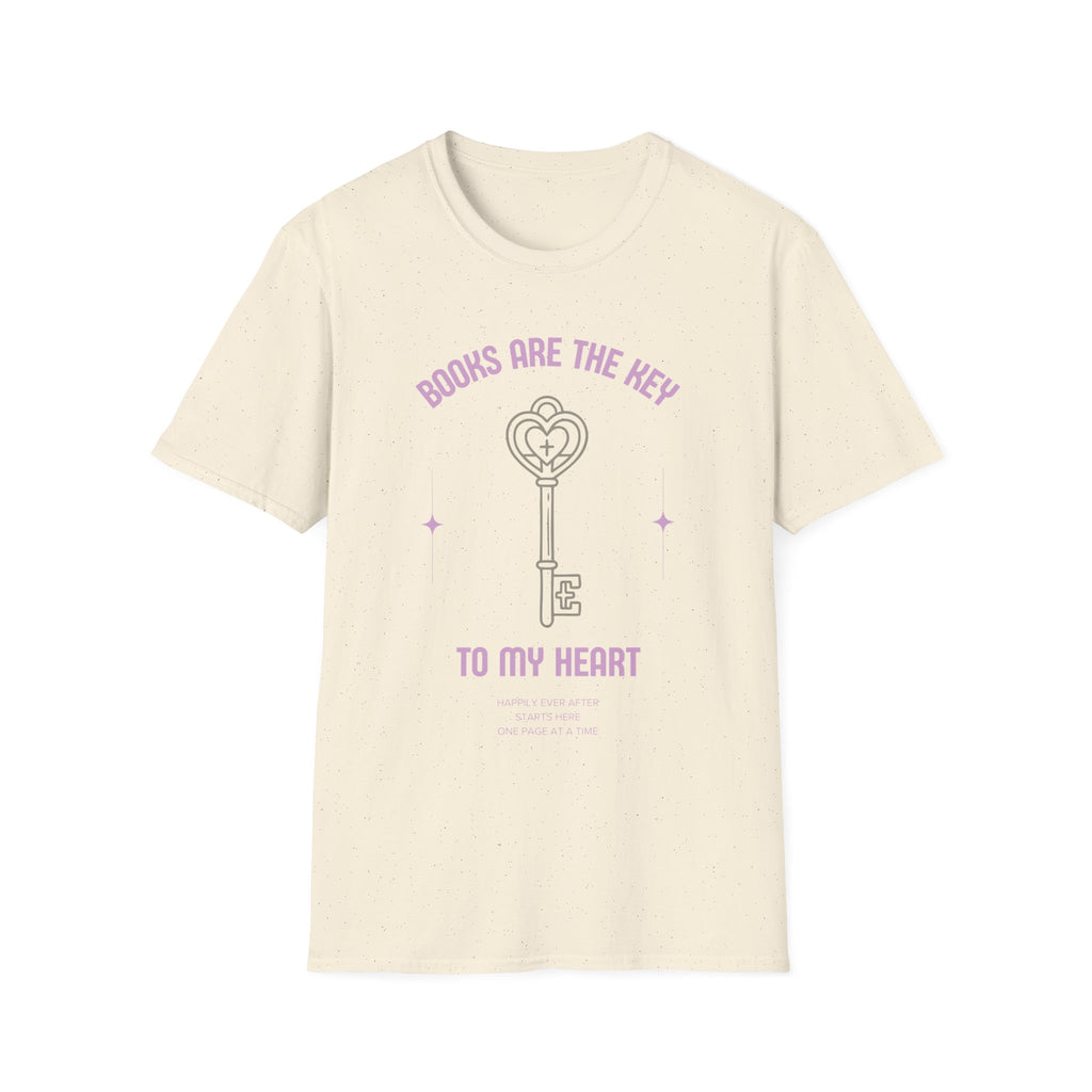 Books are the Key to my Heart T-shirt