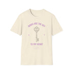 Books are the Key to my Heart T-shirt