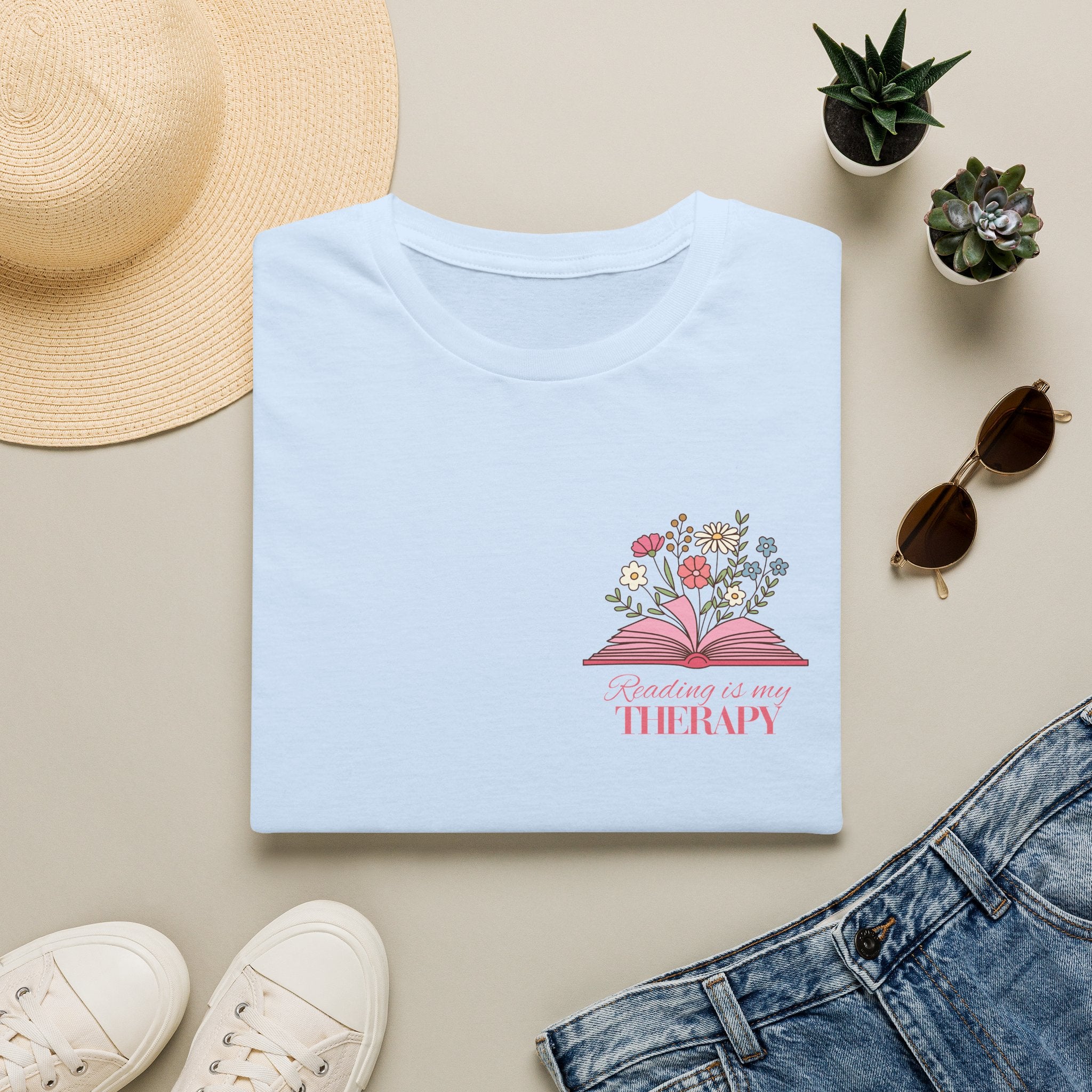 Reading is my Therapy  T-shirt