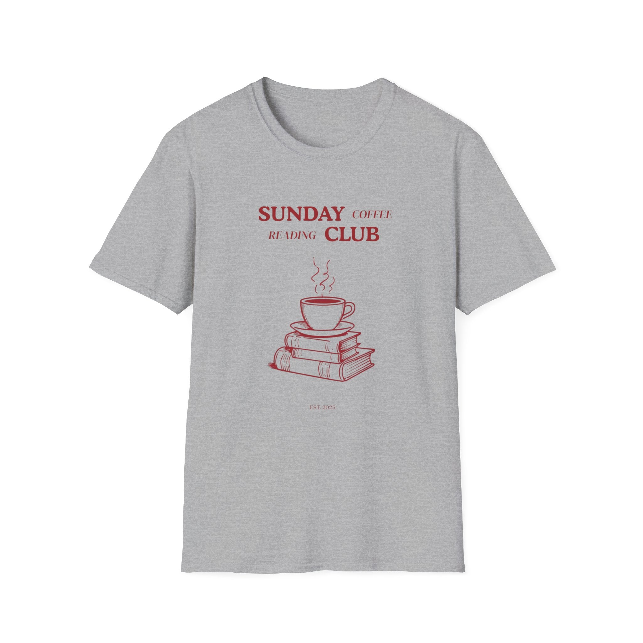 Sunday Coffee Reading Club T-shirt