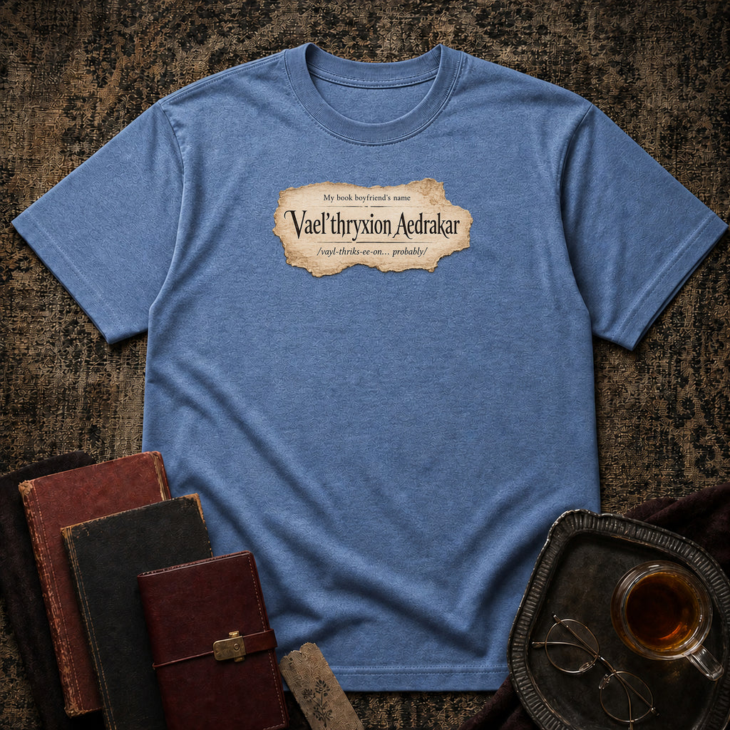 Book Boyfriends Name T-shirt