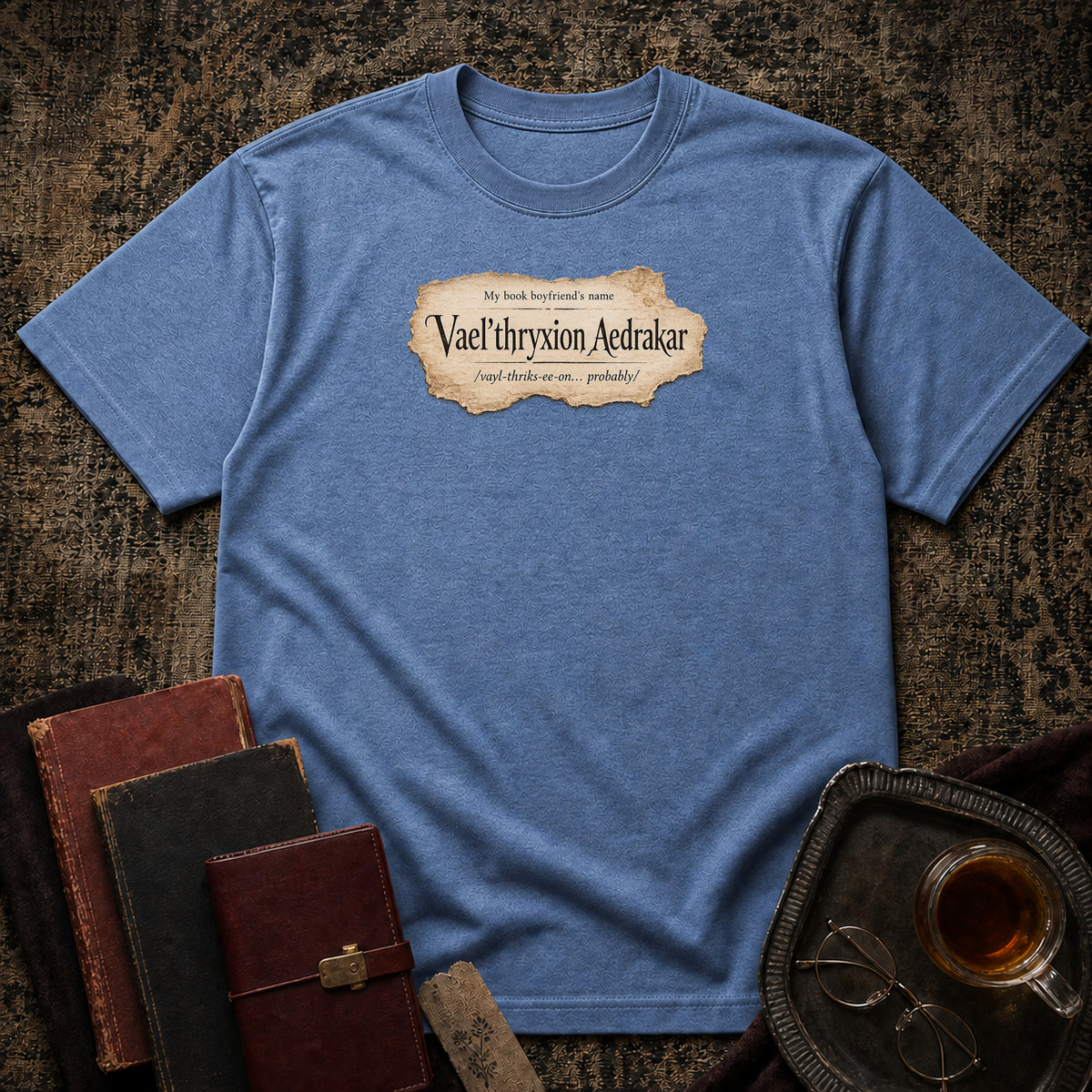 Book Boyfriends Name T-shirt