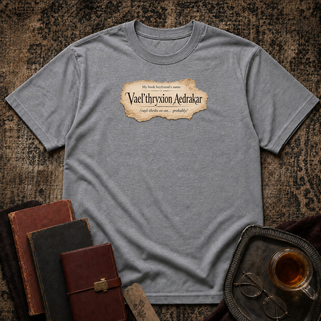 Book Boyfriends Name T-shirt
