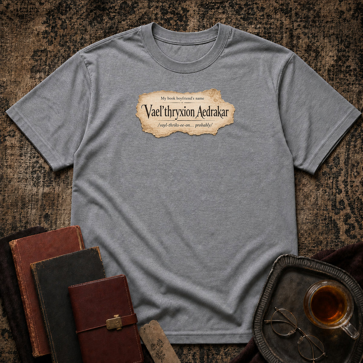 Book Boyfriends Name T-shirt