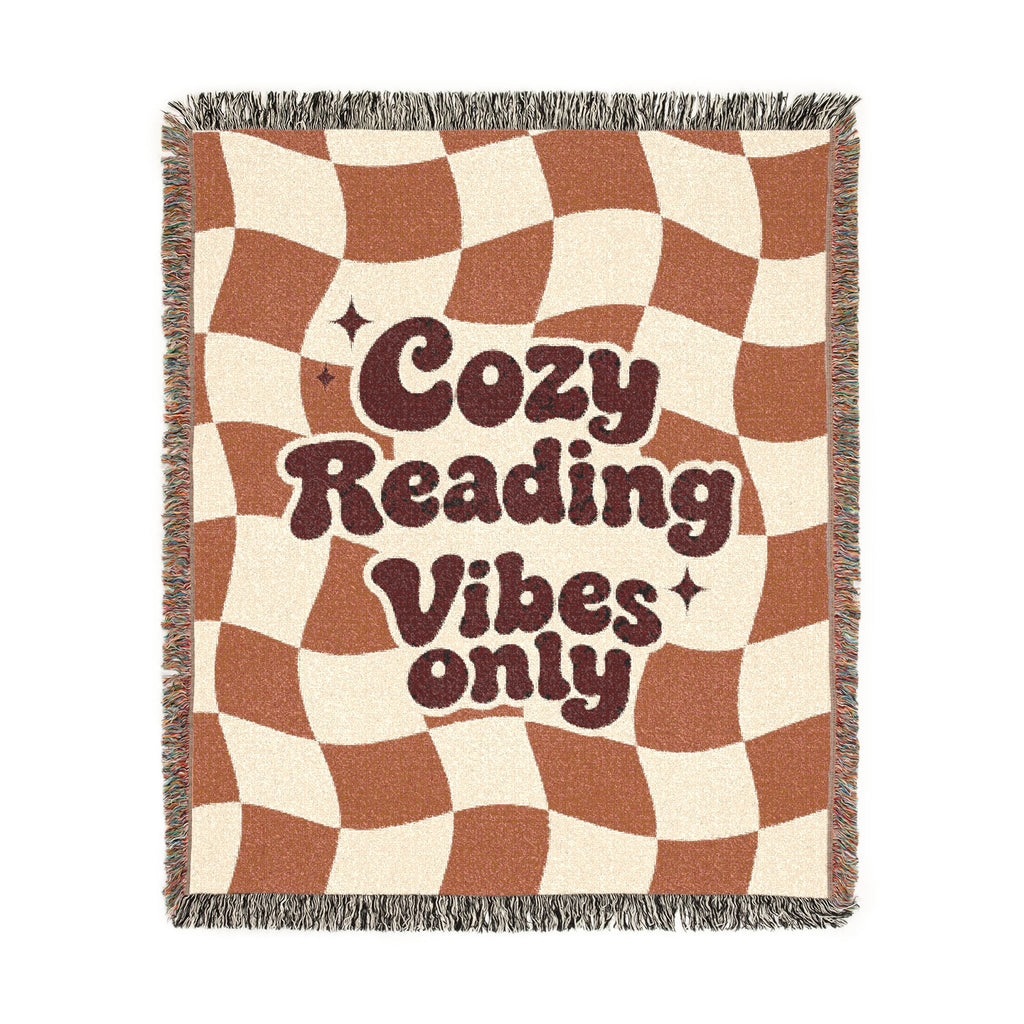 Cozy Reading Vibes Only Blanket