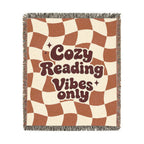 Cozy Reading Vibes Only Blanket