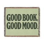 Good Book, Good Mood Blanket