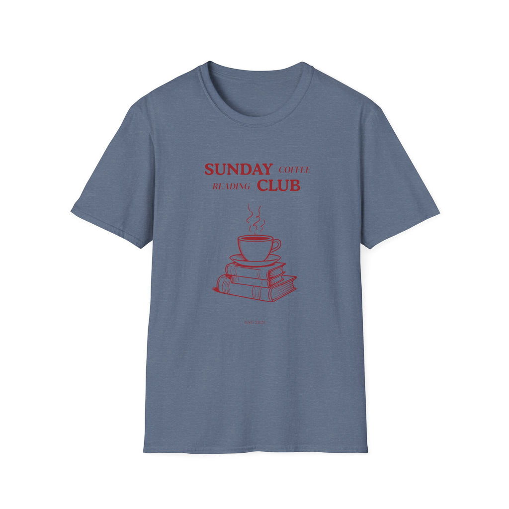 Sunday Coffee Reading Club T-shirt