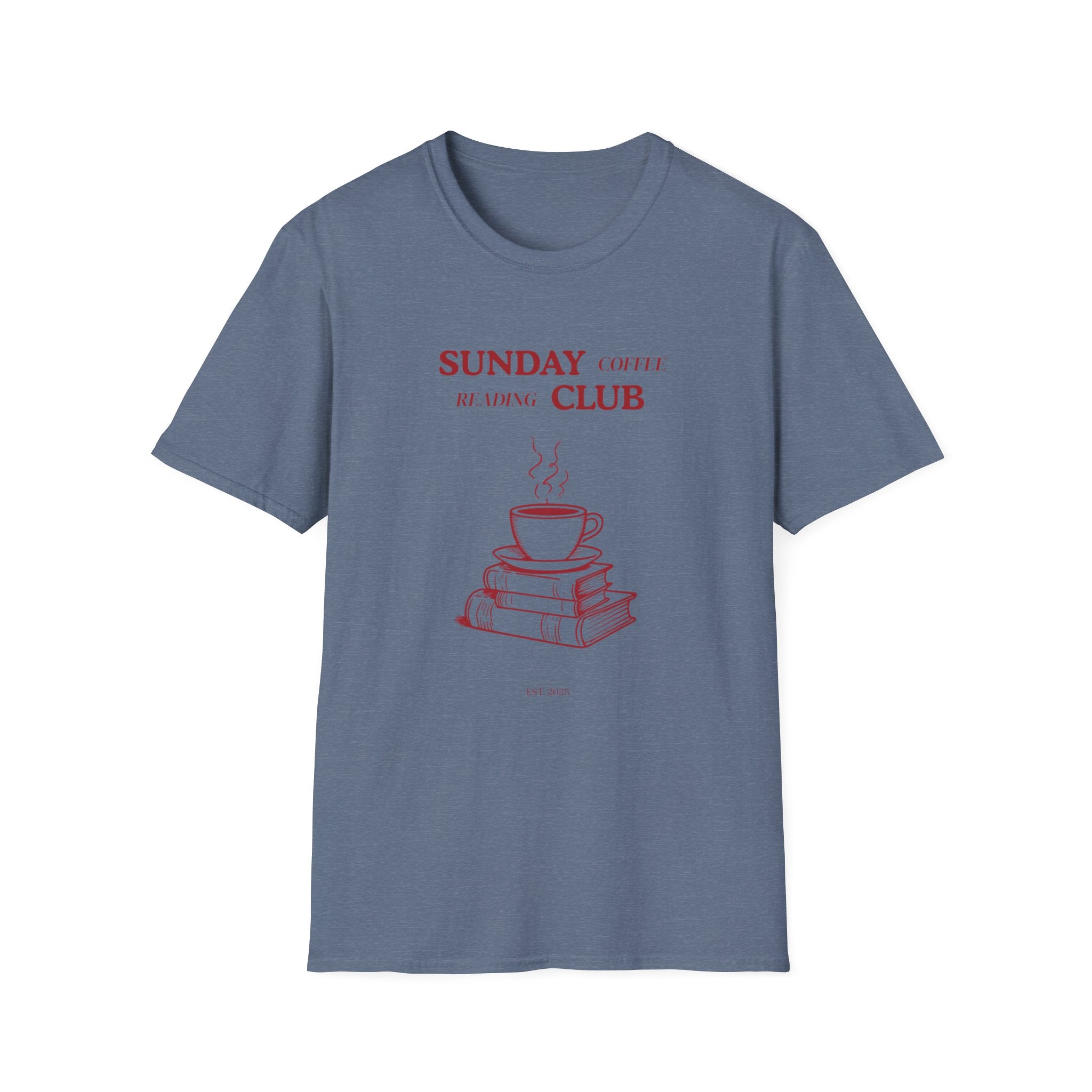 Sunday Coffee Reading Club T-shirt