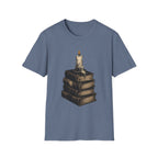 Candle on Books T-shirt