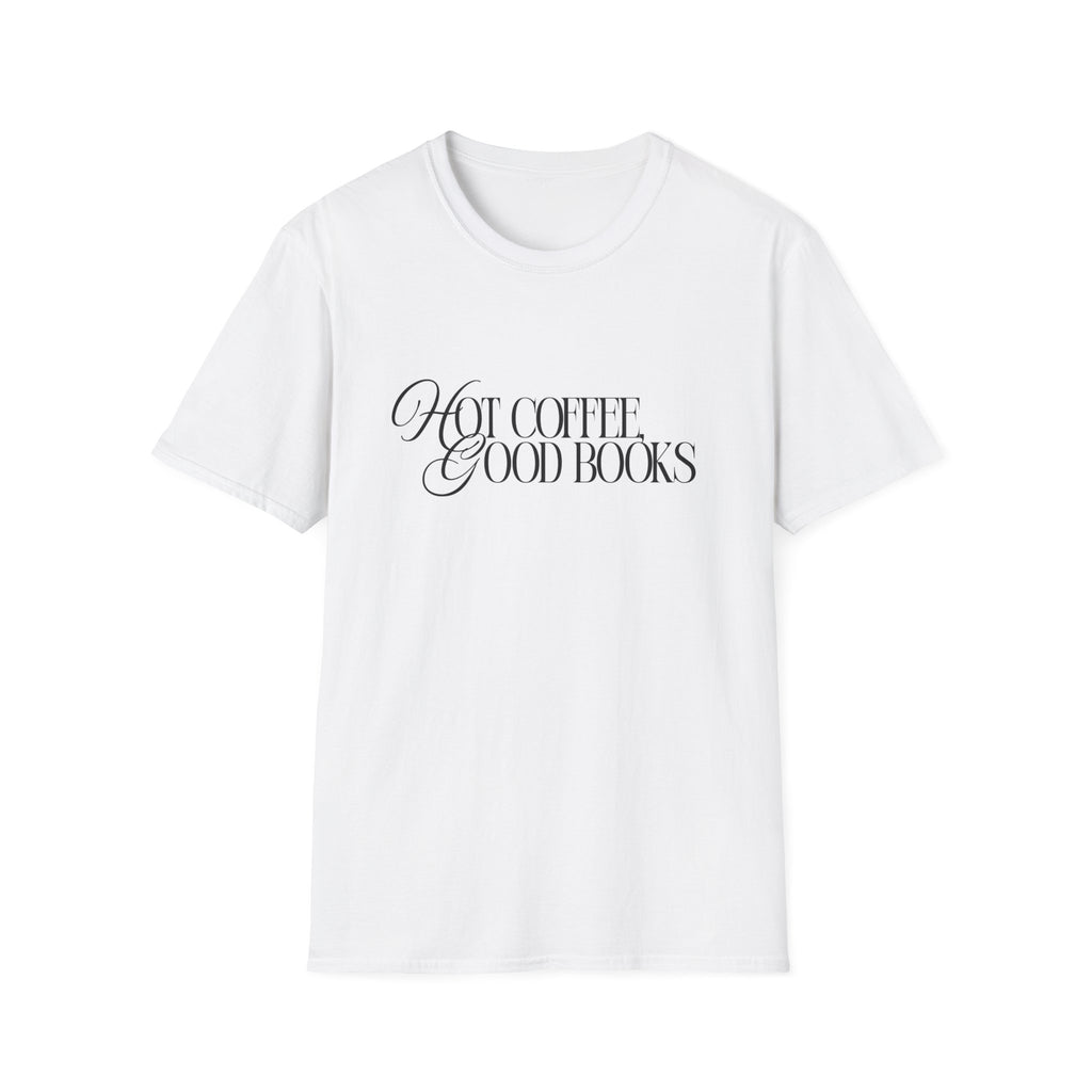 Hot Coffee, Good Books T-shirt