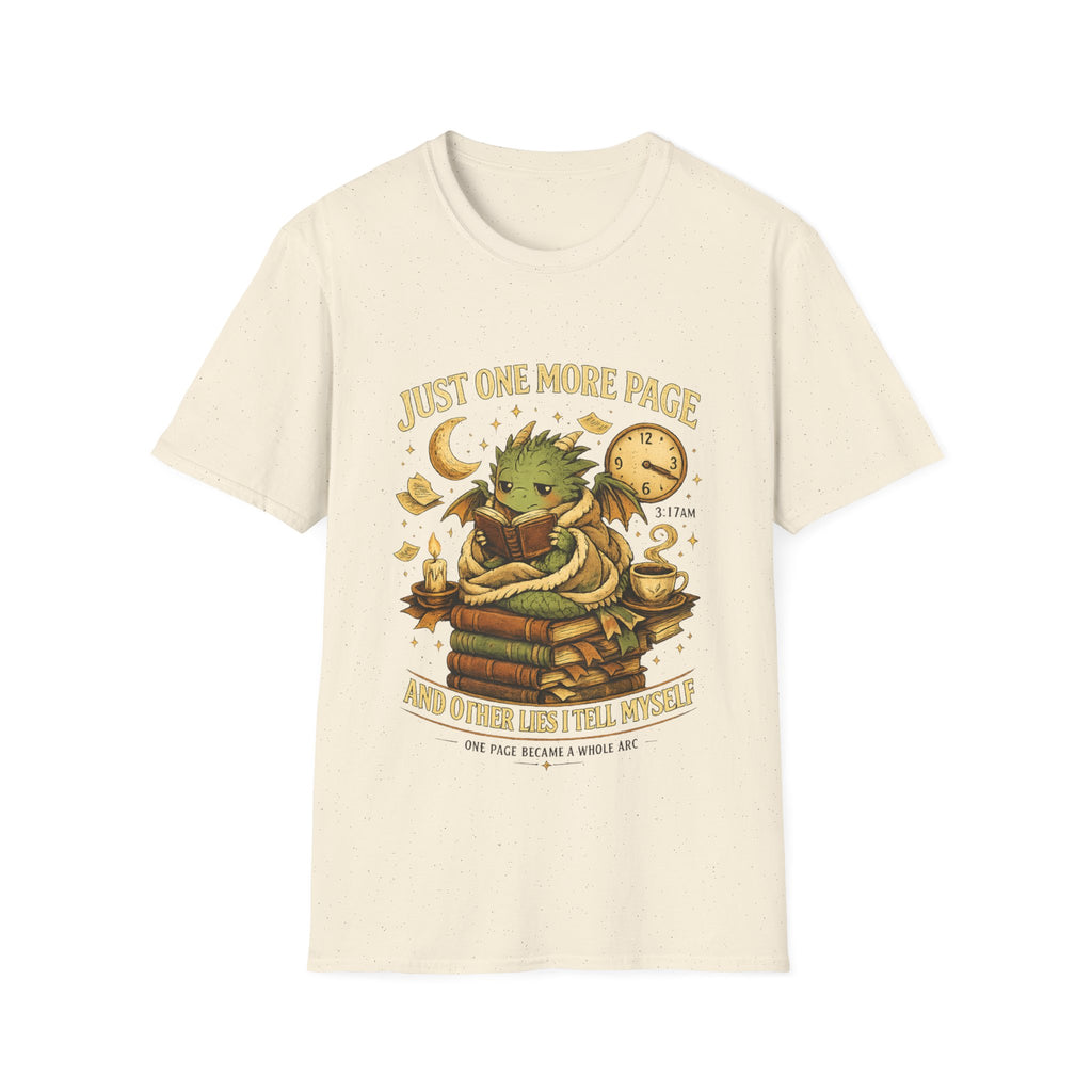 Just one more page Dragon T-shirt