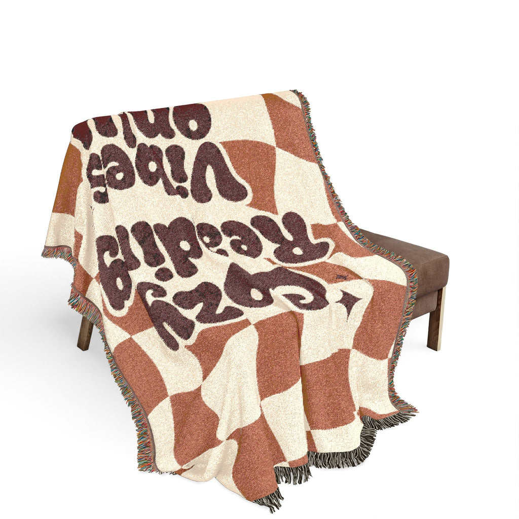 Cozy Reading Vibes Only Blanket