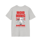 Morning Routine Backprint T-shirt