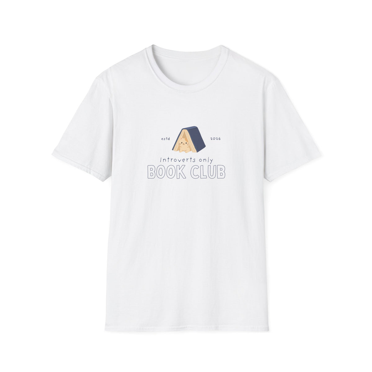 Introverts Only Book Club T-shirt
